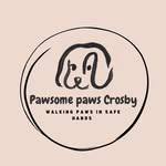 Pawsome Paws Crosby logo